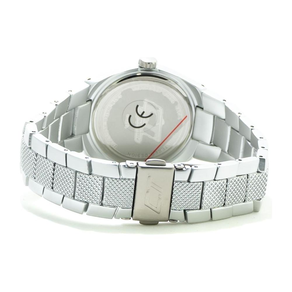 Chronotech Silver Steel Watch Chronotech Light Gray
