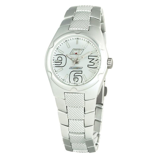 Chronotech Silver Stainless Steel Watch