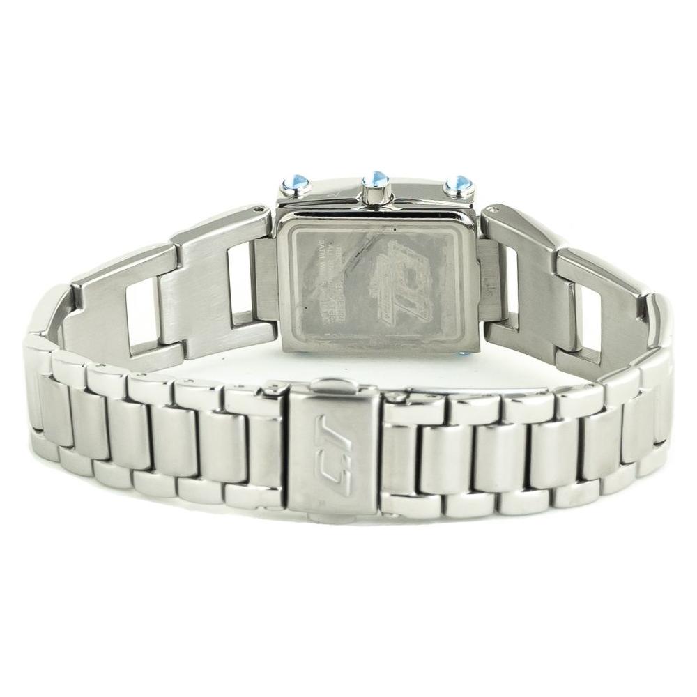 Chronotech Silver Stainless Steel Watch Chronotech Light Gray