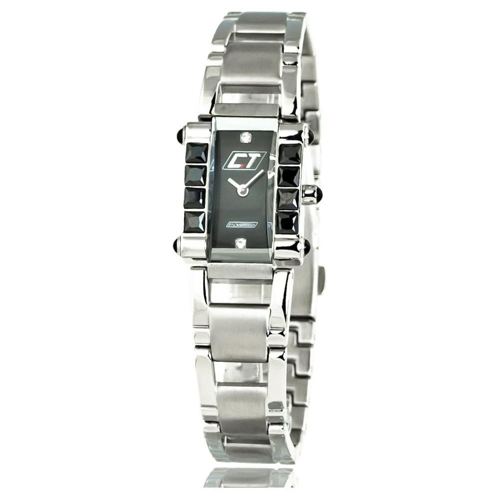 Chronotech Silver Steel Watch Chronotech Gray