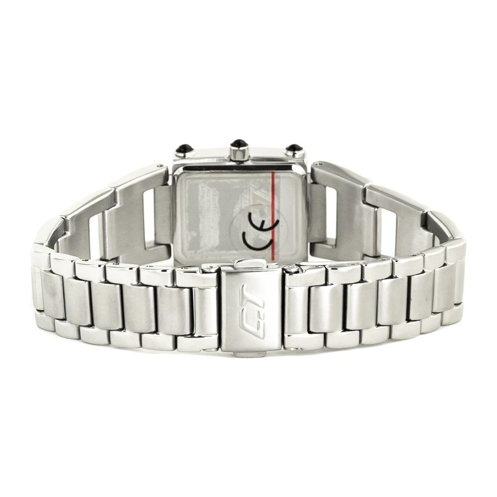 Chronotech Silver Steel Watch Chronotech Light Gray