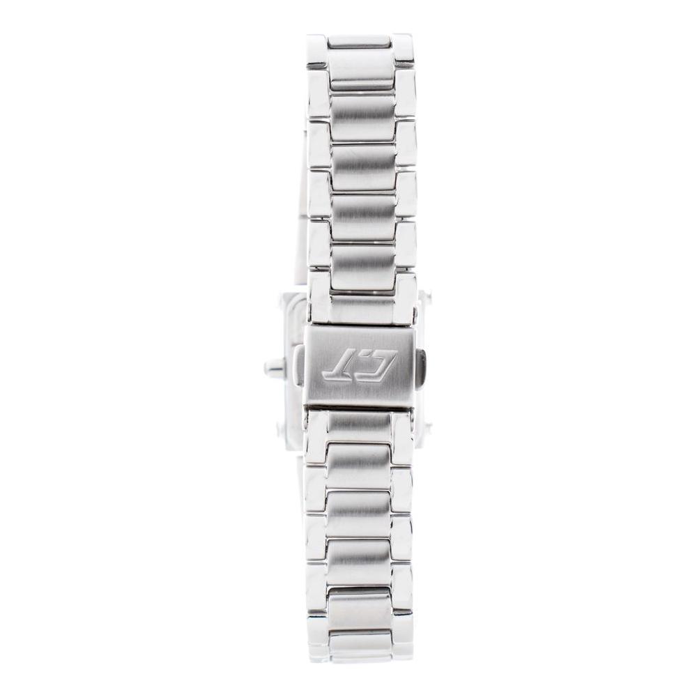 Chronotech Silver Stainless Steel Watch Chronotech Light Gray