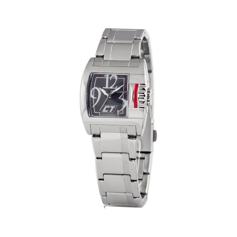 Chronotech Silver Stainless Steel Watch Chronotech Gray