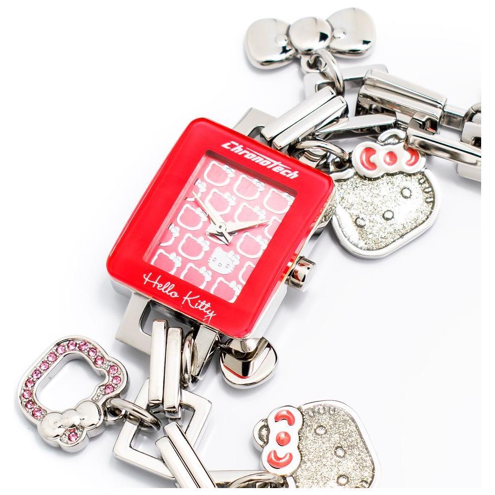 Chronotech Silver Stainless Steel Dress Watch