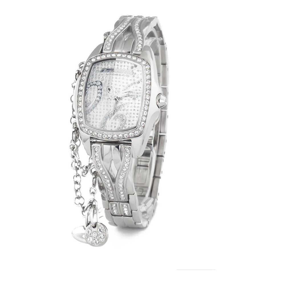 Chronotech Silver Stainless Steel Watch Chronotech Light Gray