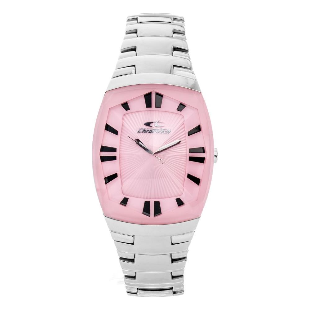 Chronotech Silver Stainless Steel Watch Chronotech Thistle