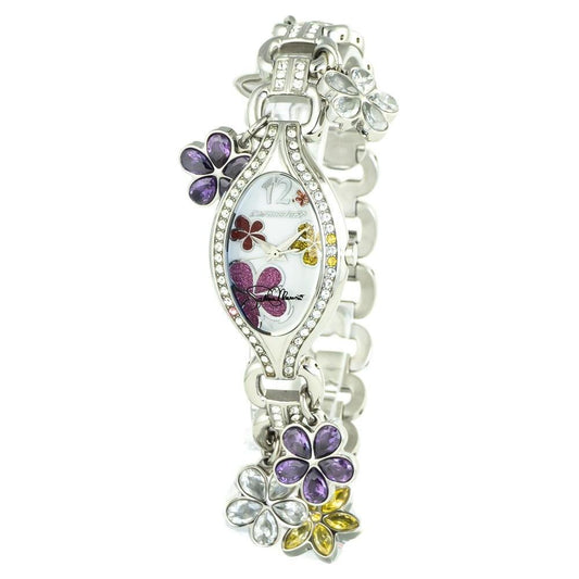 Chronotech Silver Stainless Steel Watch