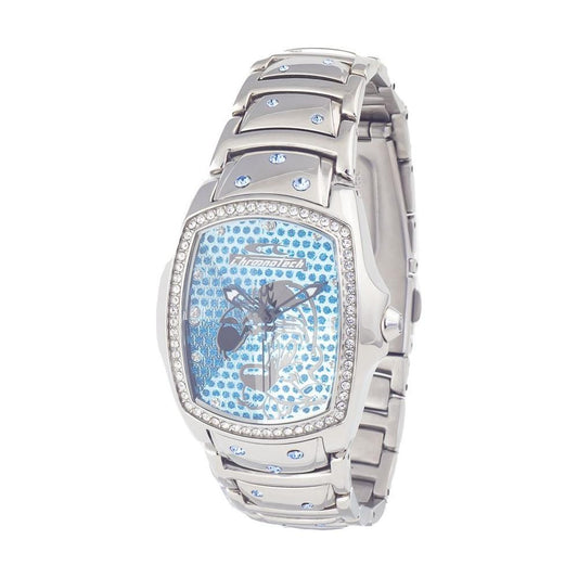 Chronotech Silver Stainless Steel Watch