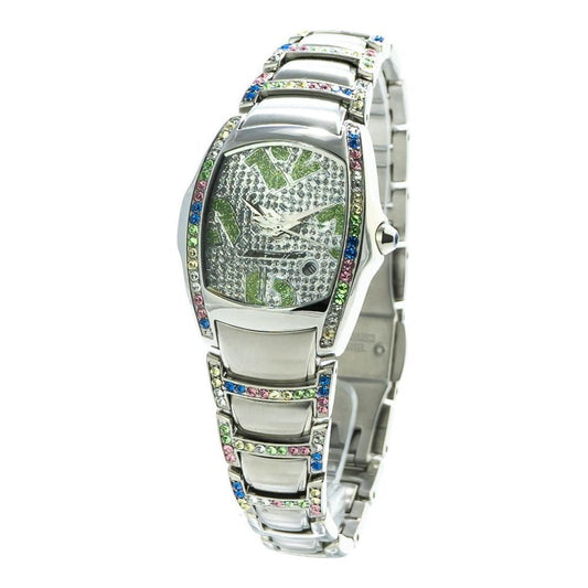 Chronotech Silver Stainless Steel Watch