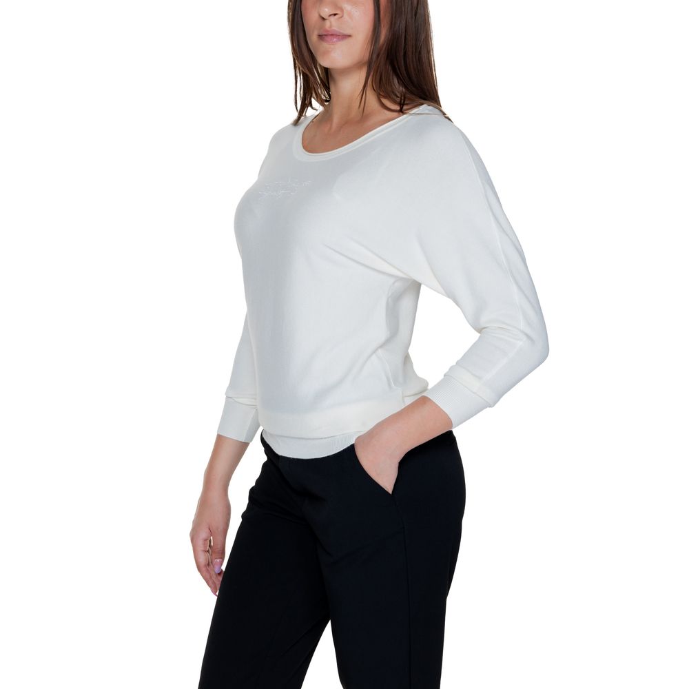 Guess White Viscose Tops & T-Shirt Guess Black