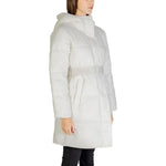 Calvin Klein Jeans Cream Nylon Jackets & Coat CA-14574100143-IT38|XS