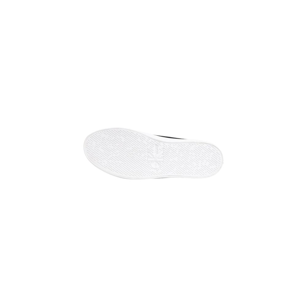Calvin Klein Jeans Black Suede Leather Sneaker Calvin Klein Jeans White Smoke