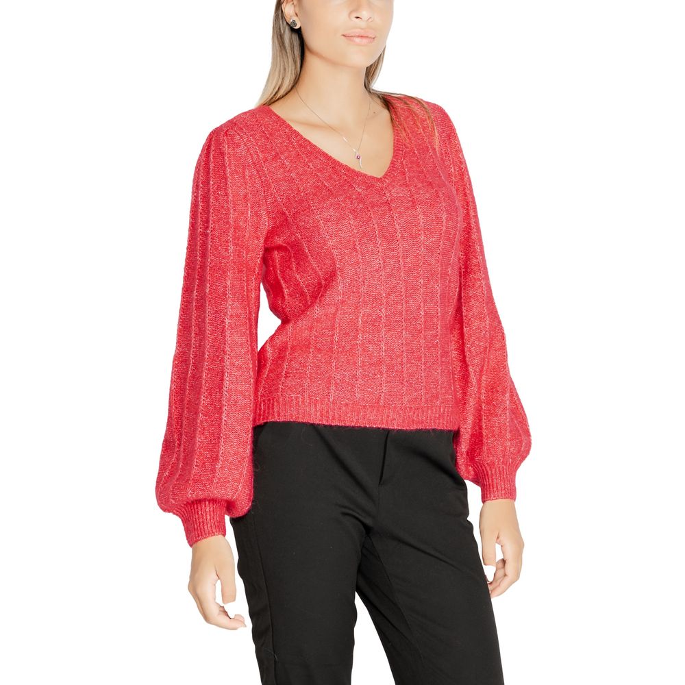 Guess Pink Polyester Sweatshirt