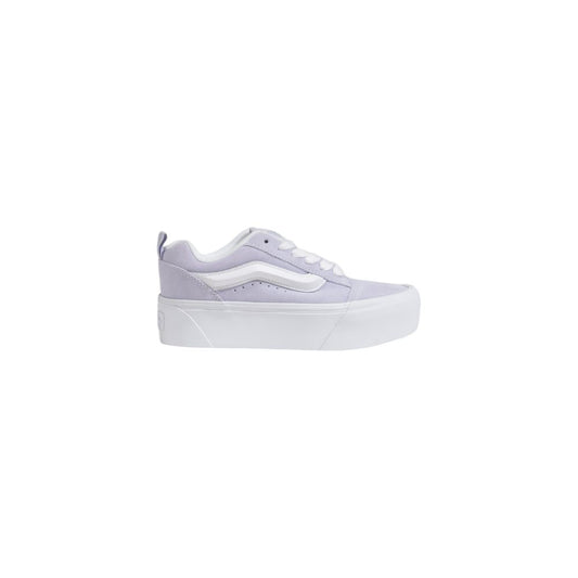 Vans Purple Suede Leather Platform Sneakers