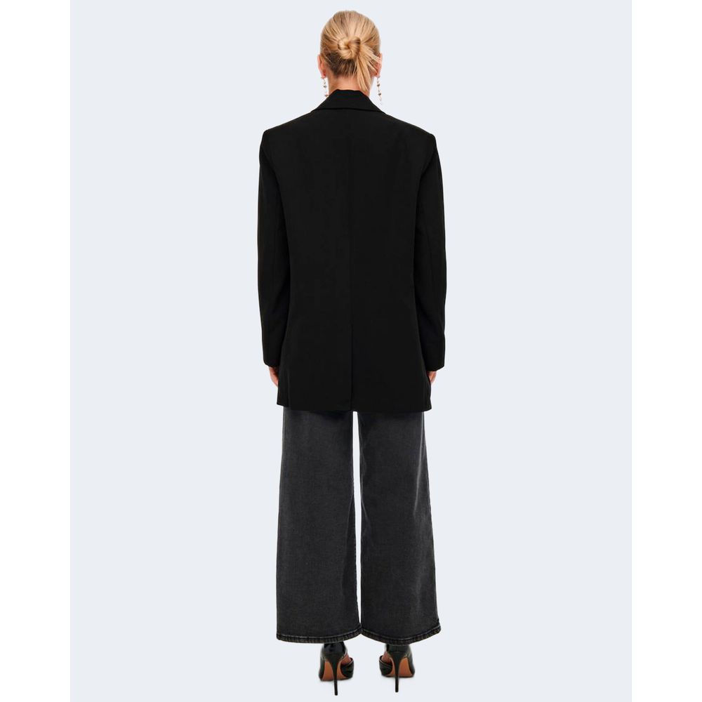 Only Black Polyester Suits & Blazer Only Black