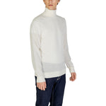 Calvin Klein Jeans Cream Wool Turtleneck CA-9138600143-IT48 | L