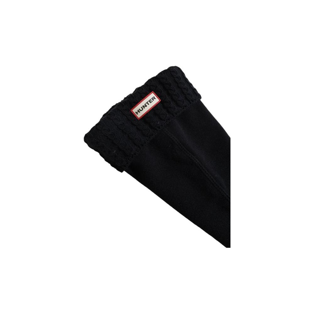 Hunter Black Recycled Polyester Tights & Sock Hunter Black