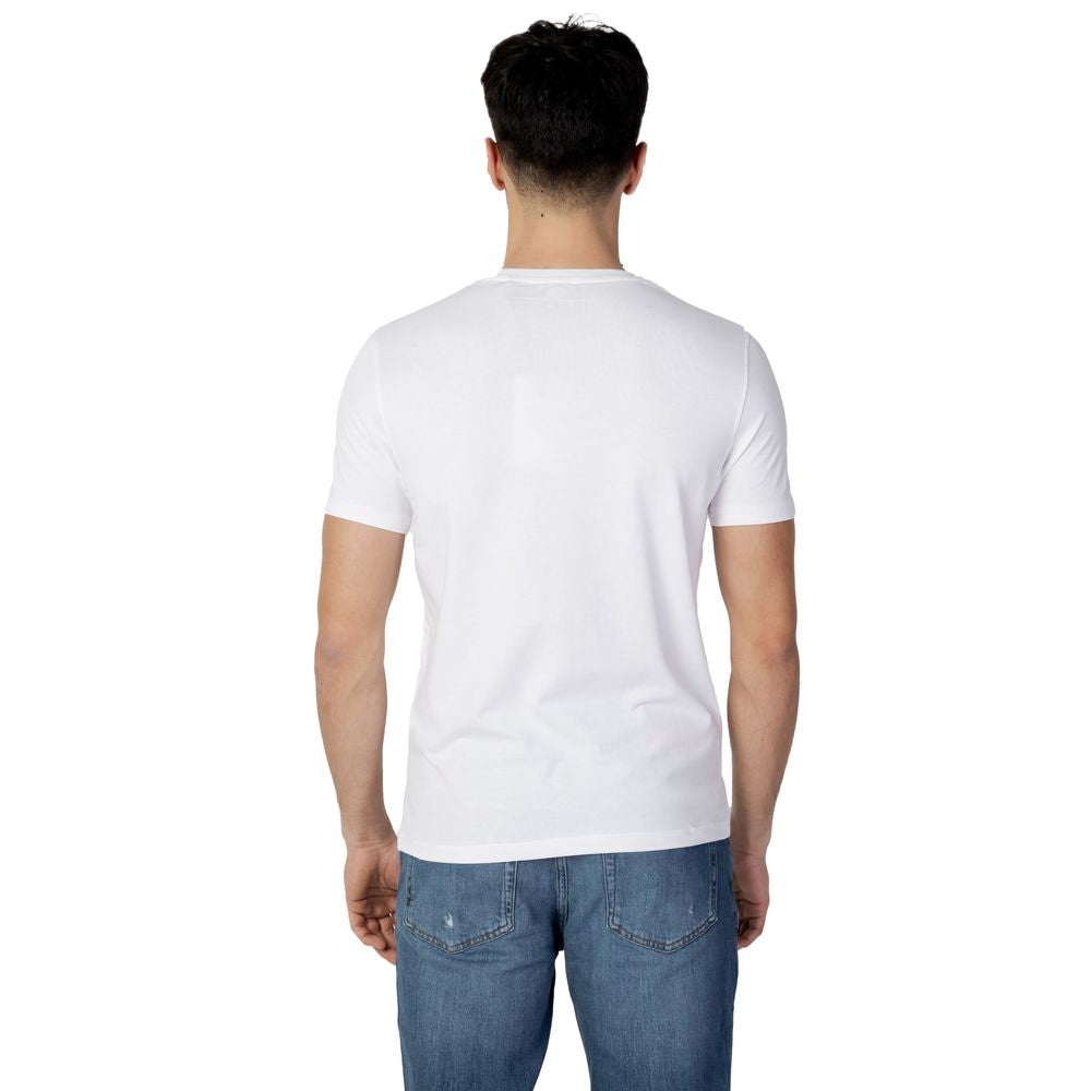 U.S. POLO ASSN. White Cotton T-Shirt U.S. POLO ASSN. Dark Slate Gray