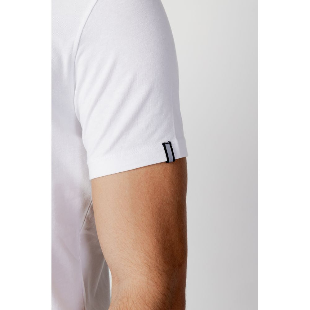 U.S. POLO ASSN. White Cotton T-Shirt U.S. POLO ASSN. Light Gray