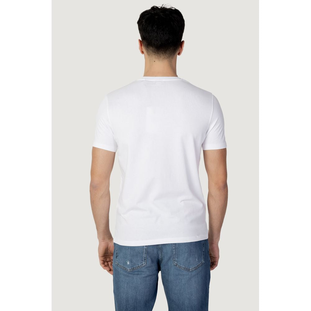 U.S. POLO ASSN. White Cotton T-Shirt U.S. POLO ASSN. Light Gray