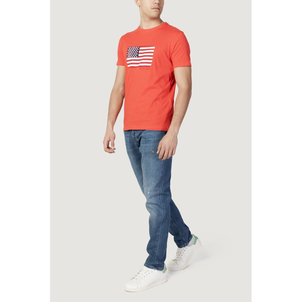 U.S. POLO ASSN. Red Cotton T-Shirt U.S. POLO ASSN. Light Gray