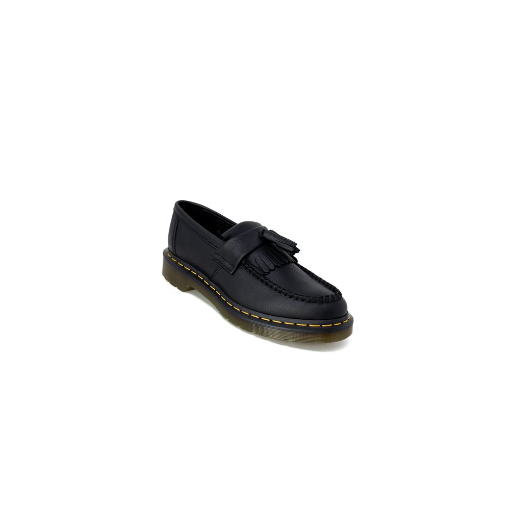 Dr. Martens Black Leather Flat Shoe Dr. Martens Dark Slate Gray