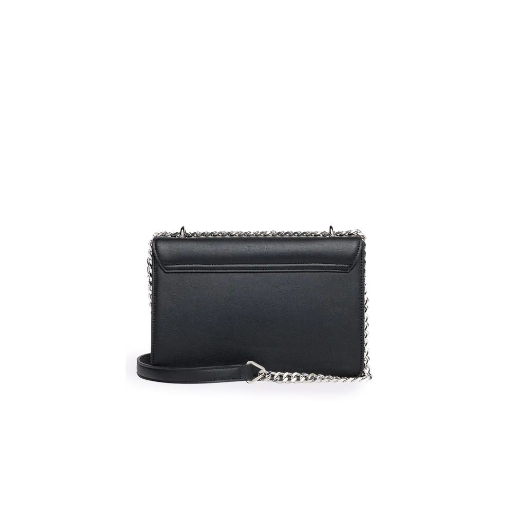 Replay Black Polyethylene Handbag Replay Dark Slate Gray