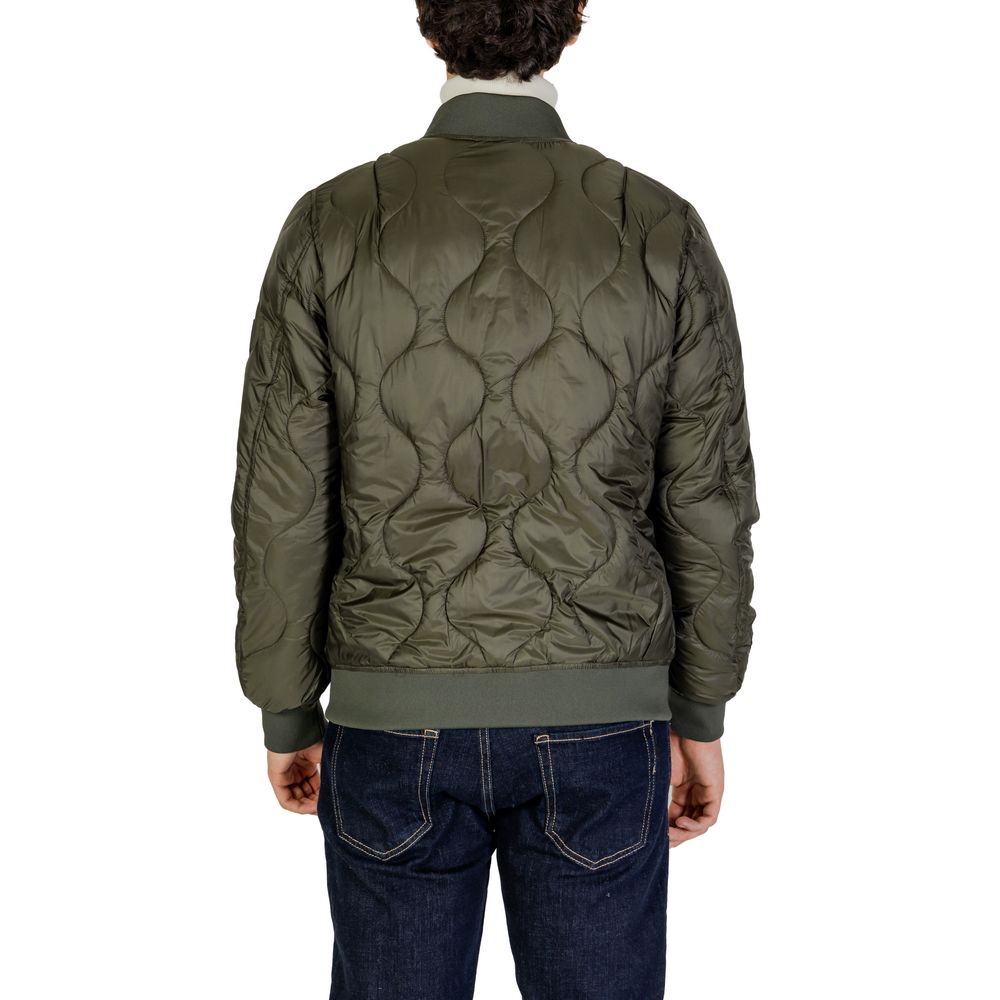 Gianni Lupo Green Polyamide Jacket Gianni Lupo Dark Slate Gray