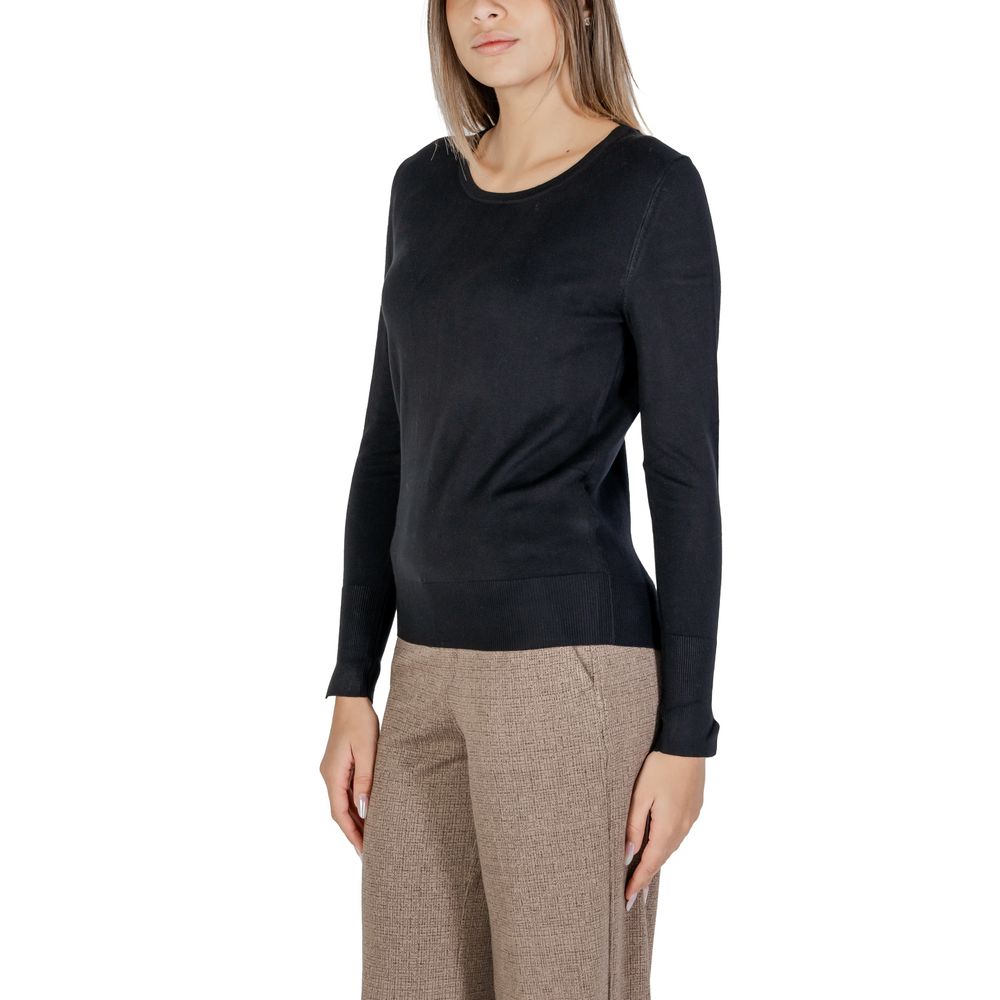 Street One Black Viscose Tops & T-Shirt Street One Rosy Brown