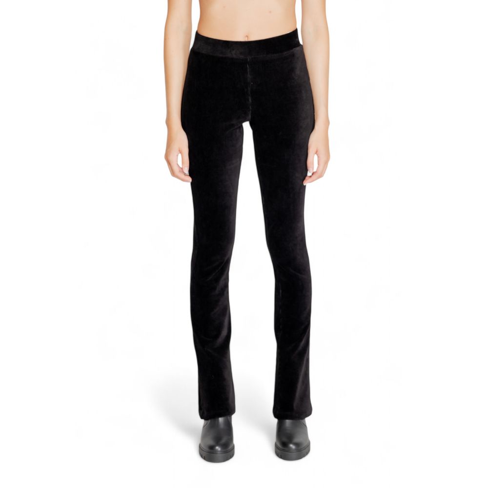 Street One Black Cotton Jeans & Pant Street One Black