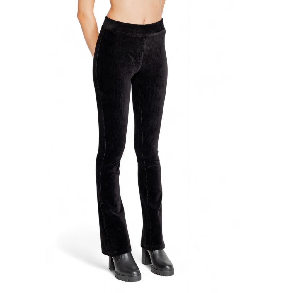 Street One Black Cotton Jeans & Pant Street One Black