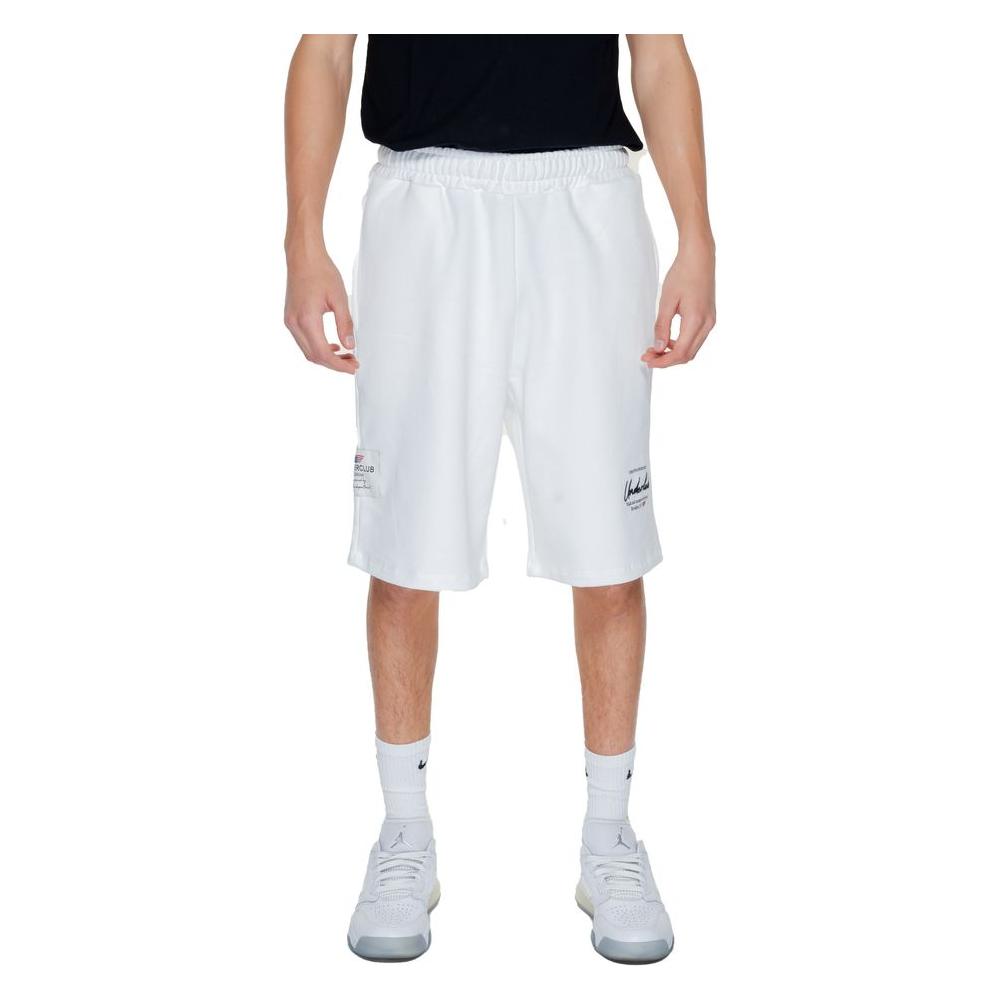 Underclub White Cotton Short Underclub Light Gray
