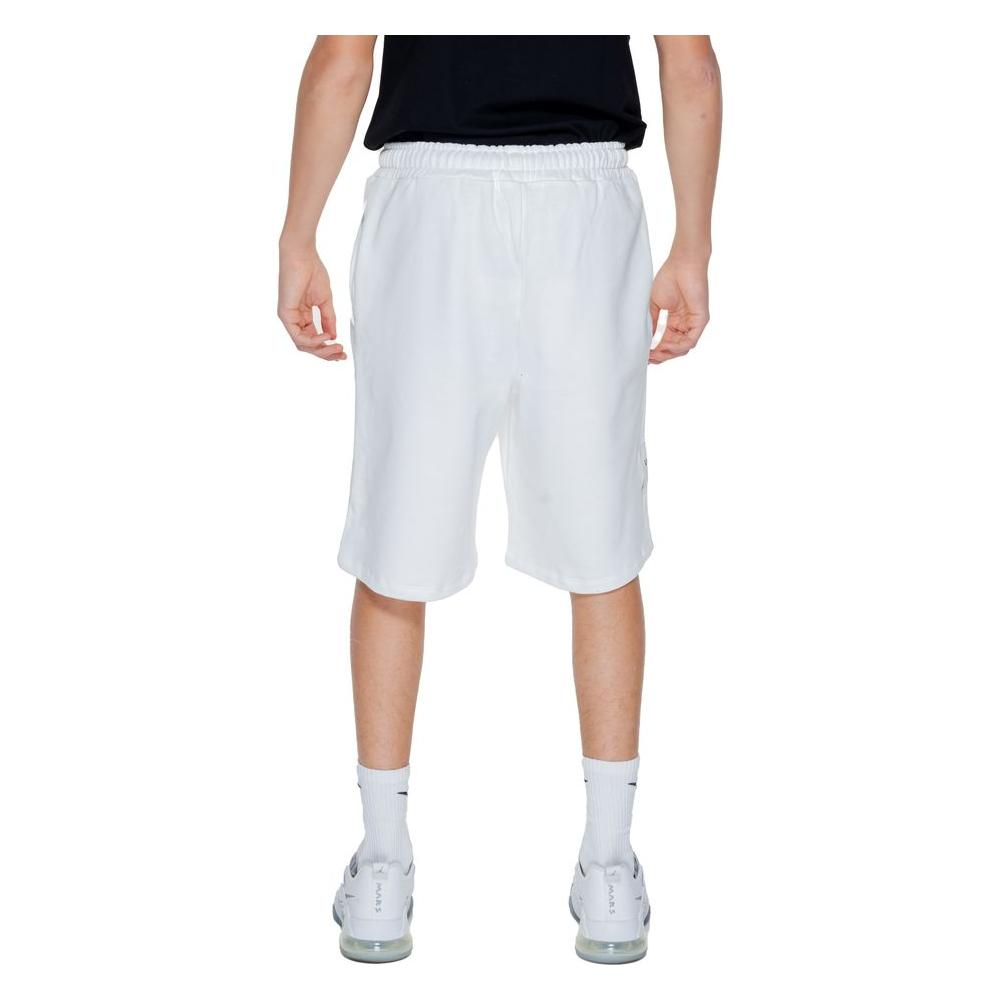 Underclub White Cotton Short Underclub Light Gray