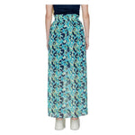 Morgan De Toi Turquoise Polyester Skirt