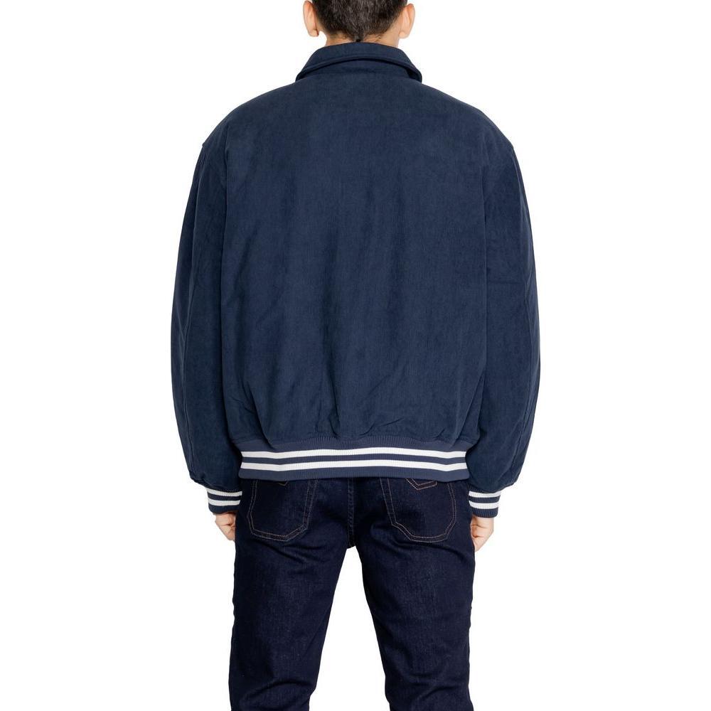 Tommy Hilfiger Jeans Blue Recycled Polyester Jackets & Coat TO-14575800128-IT46 | M