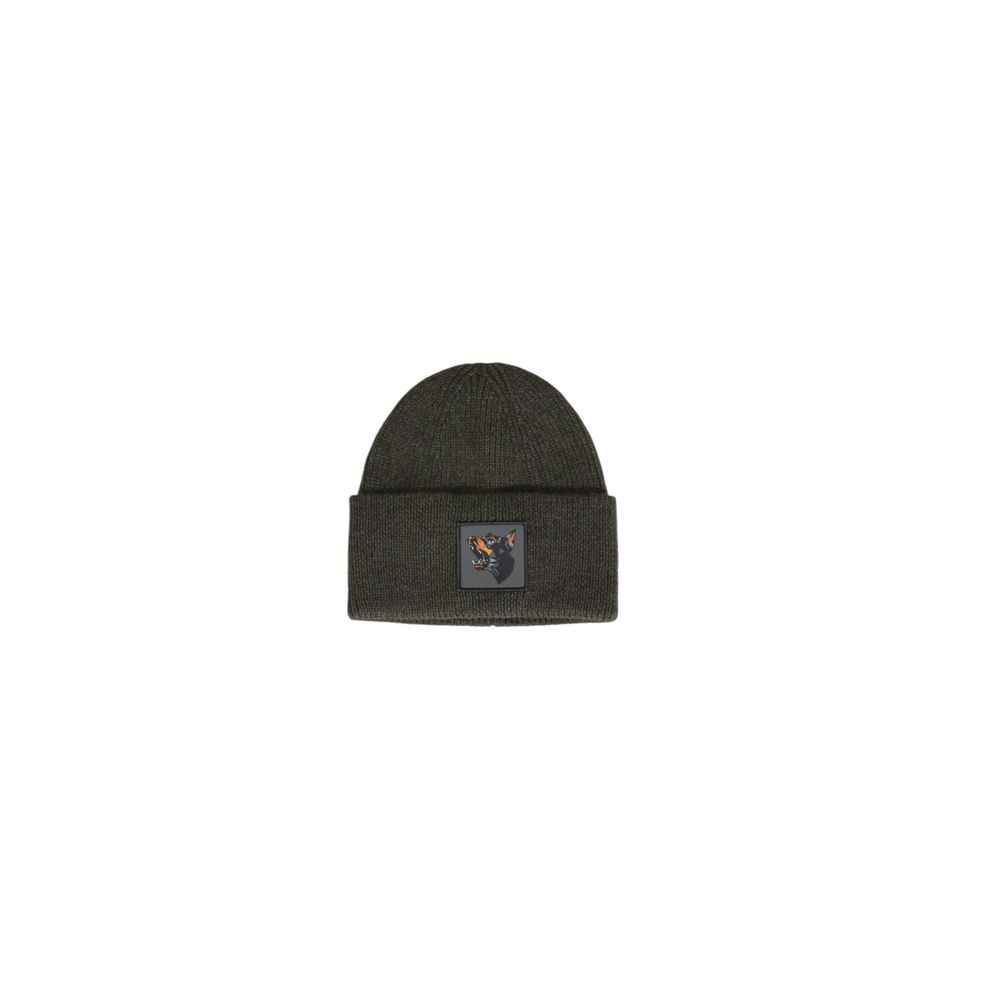 Antony Morato Green Wool Hats & Cap Antony Morato Dark Slate Gray