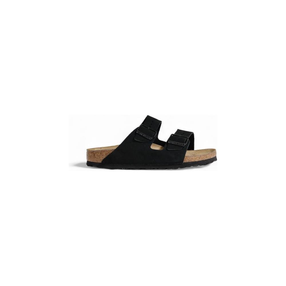 Birkenstock Black Suede Leather Sandal Birkenstock Gray