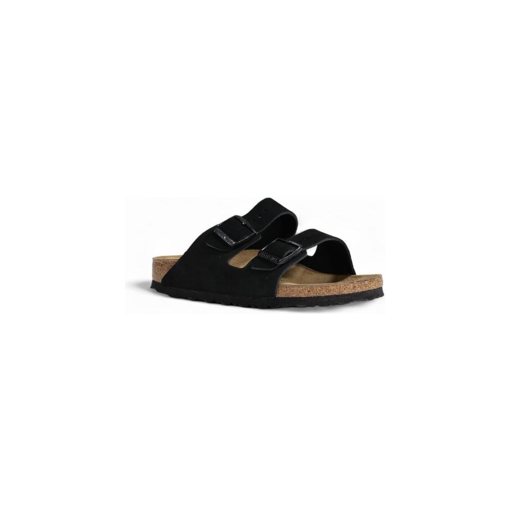 Birkenstock Black Suede Leather Sandal Birkenstock Gray