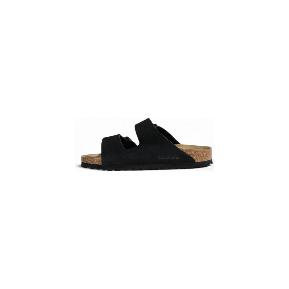 Birkenstock Black Suede Leather Sandal Birkenstock Gray