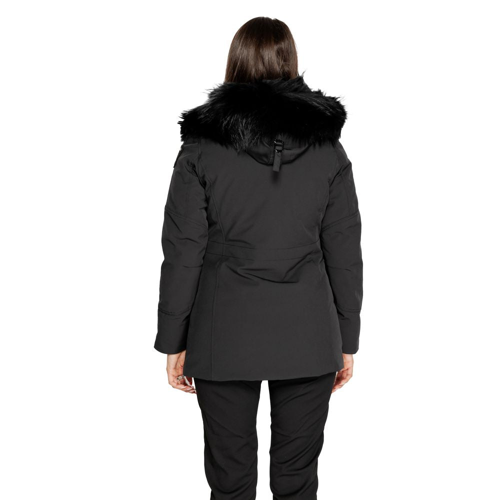 Blauer Black Polyester Jackets & Coat Blauer Dark Slate Gray