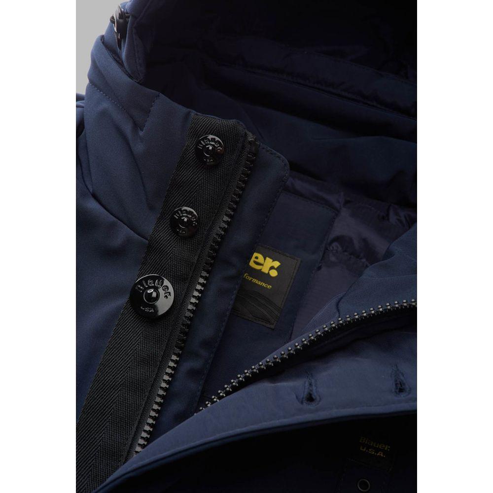 Blauer Blue Polyethylene Jacket Blauer Black