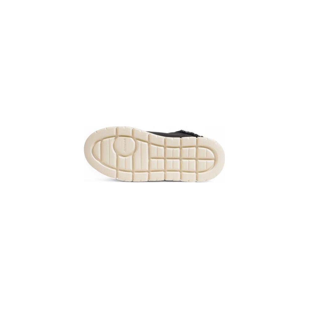 Crime London Black Leather Sneaker Crime London Light Gray
