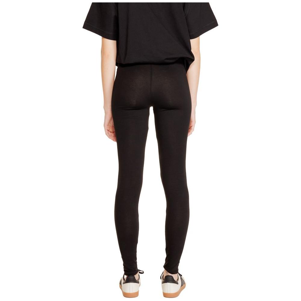 Jacqueline De Yong Black Cotton Jeans & Pant Jacqueline De Yong Black