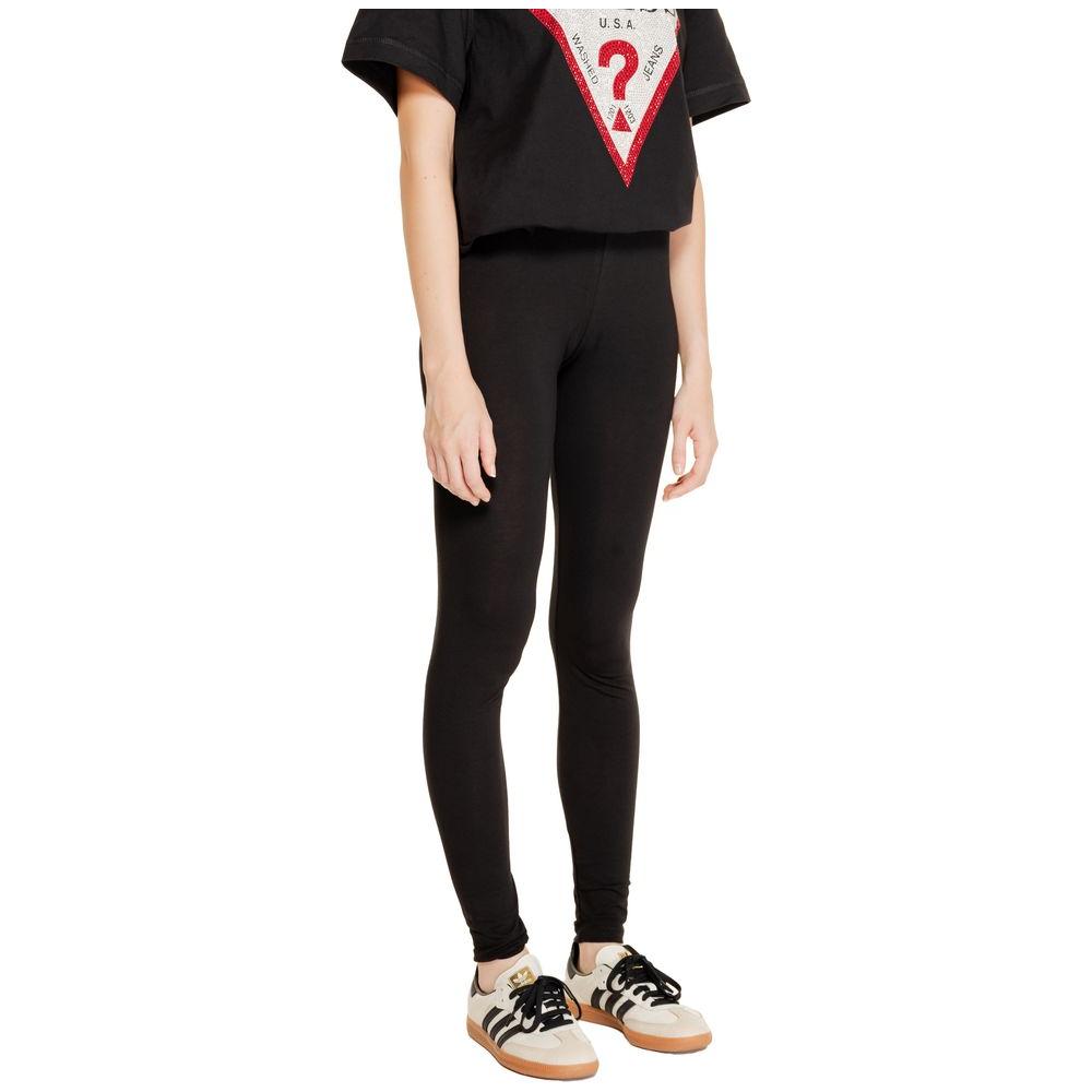 Jacqueline De Yong Black Cotton Jeans & Pant Jacqueline De Yong Black