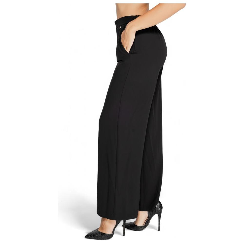 Rinascimento Black Polyester Jeans & Pant Rinascimento Light Gray
