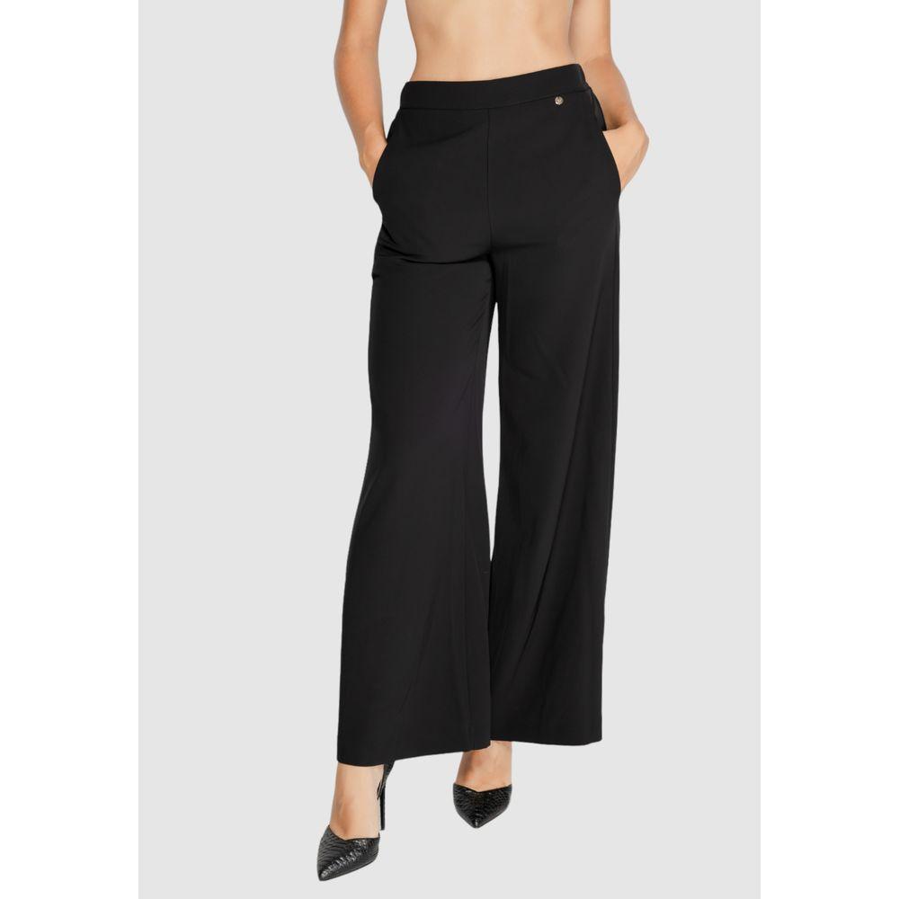 Rinascimento Black Polyester Jeans & Pant Rinascimento Light Gray