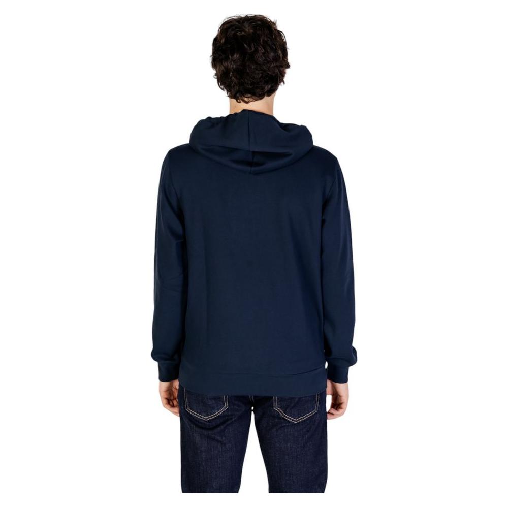 Emporio Armani Underwear Blue Polyester Sweater Emporio Armani Underwear Black