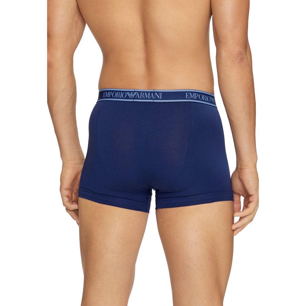 Emporio Armani Underwear Blue Cotton Underwear Emporio Armani Underwear Rosy Brown