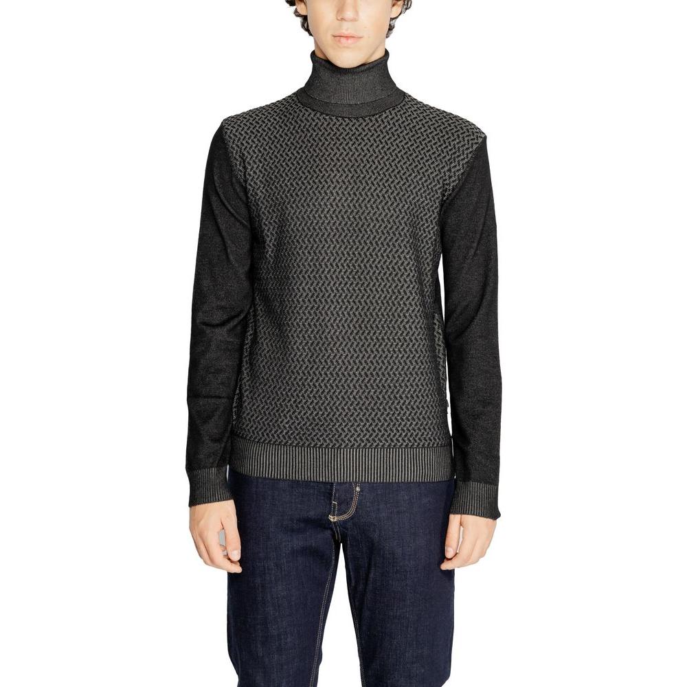Hamaki-Ho Black Viscose Sweater Hamaki-Ho Dark Slate Gray