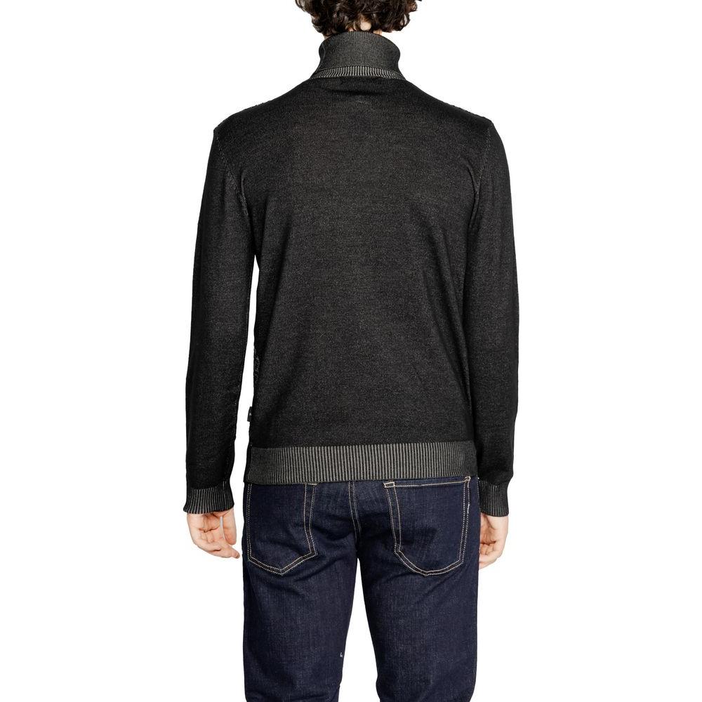 Hamaki-Ho Black Viscose Sweater Hamaki-Ho Dark Slate Gray